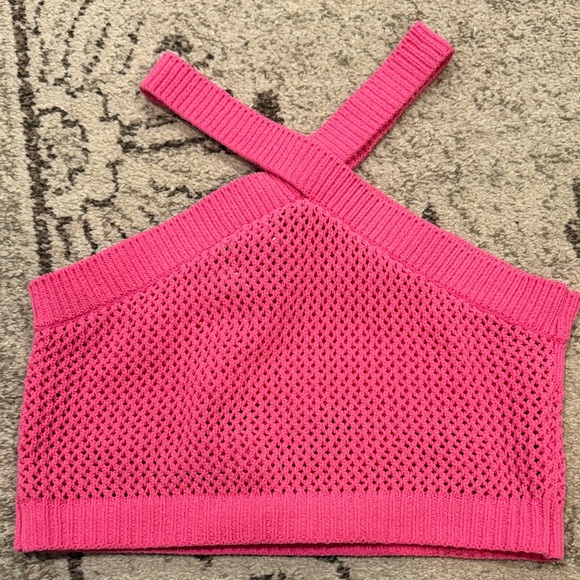 Zara Tops - Zara Vibrant Pink Knit Top